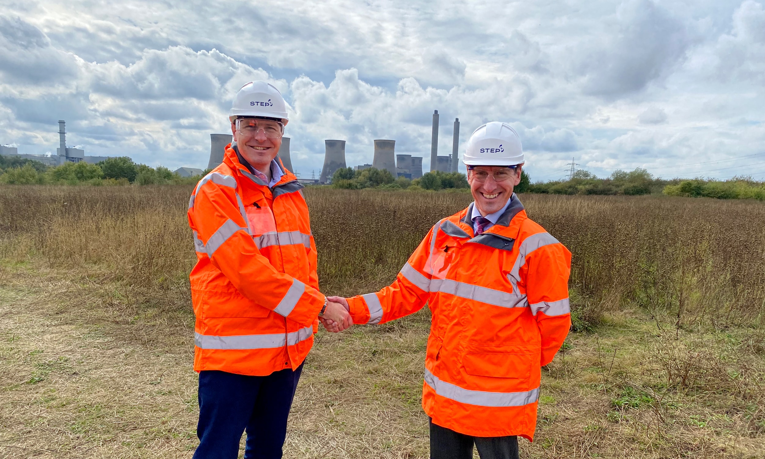 Professor Sir Ian Chapman and Paul Methven - Image credit: UK Industrial Fusion Solutions Ltd.