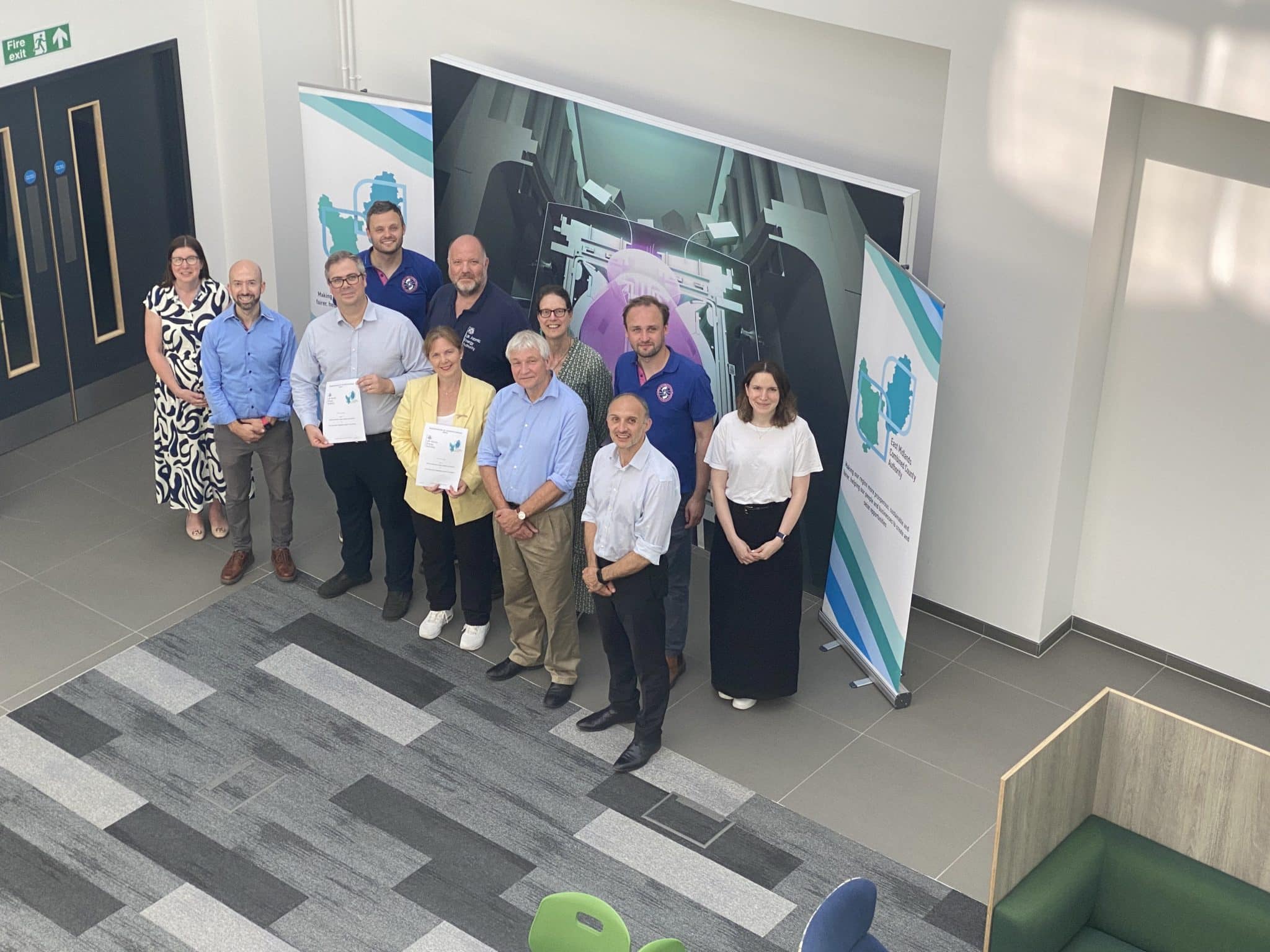 20-year partnership to boost fusion skills in East Midlands - STEP Fusion