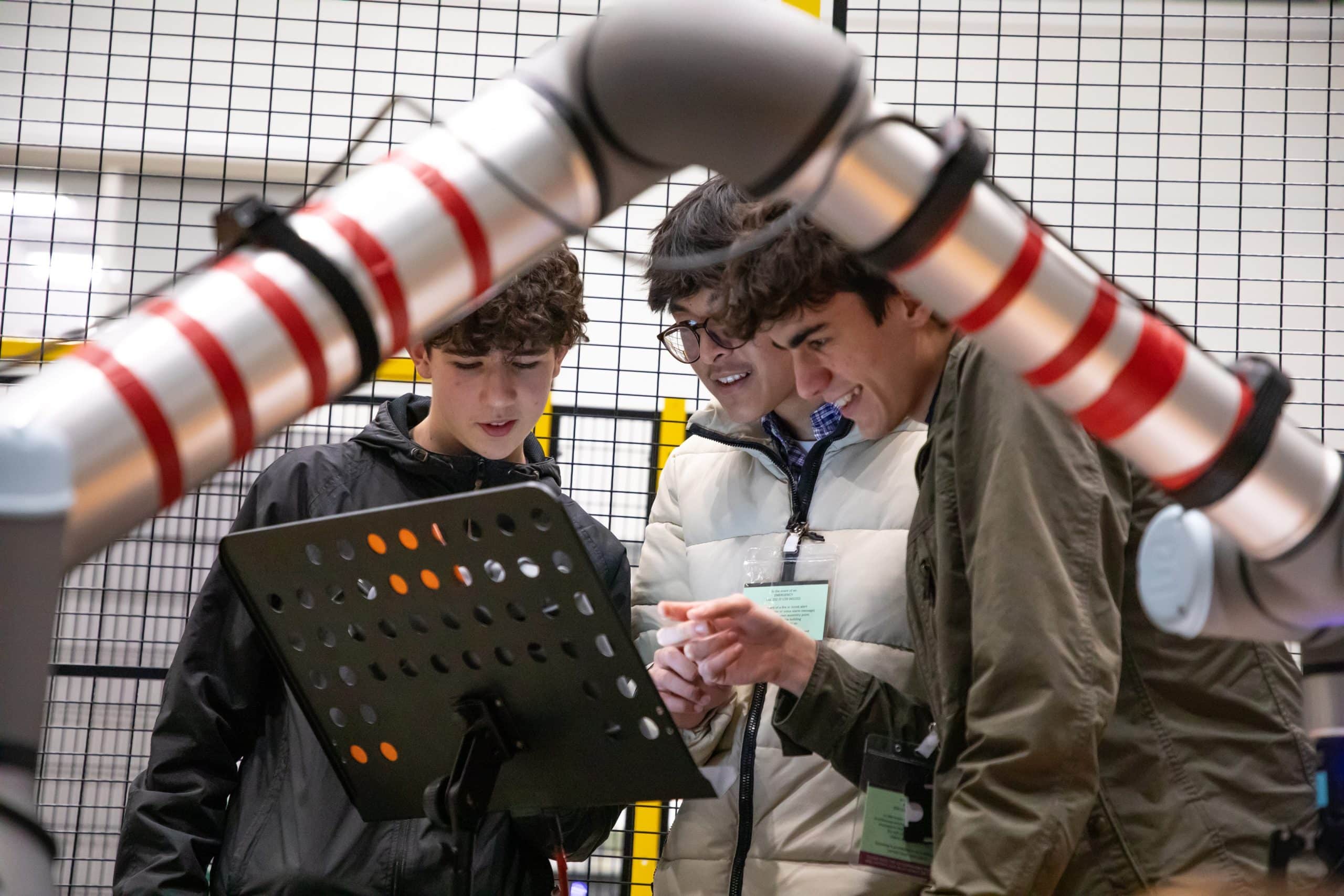 Young people enjoying skills day at UKIFS